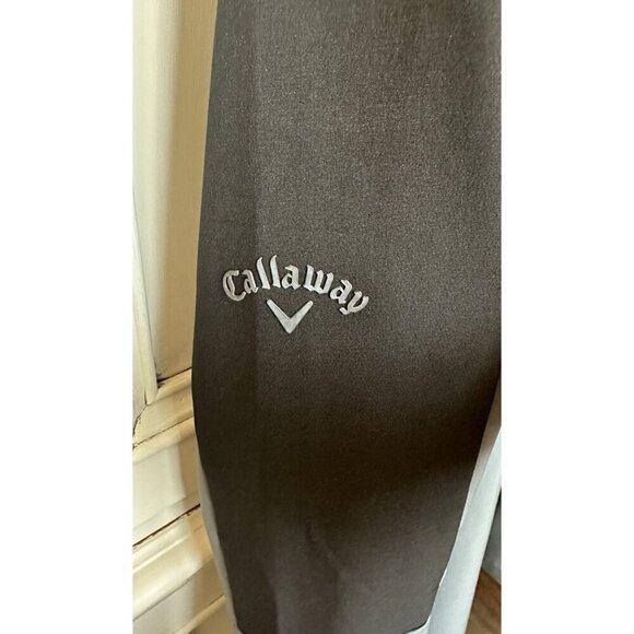 Calloway Golf Men's XL Jacket Full Zip Gray Black Zipped Pockets - Picture 8 of 11